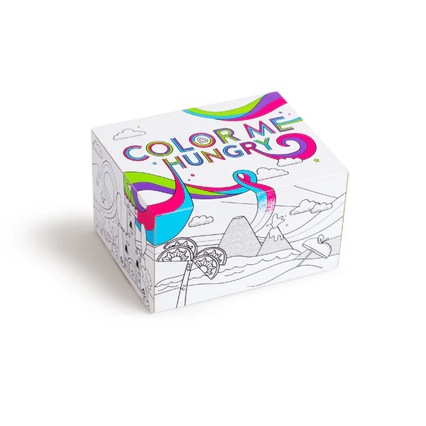 Color Me Hungry Splash™ Dining Set with Personalized Polish™ Utensil Set