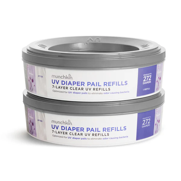 UV Diaper Pail Refill Rings, 2pk
