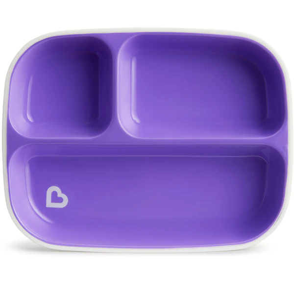 Splash™ Toddler Divided Plates, 2pk